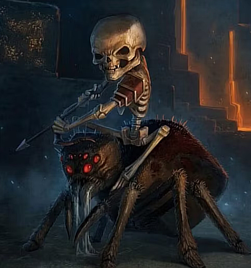 (It's Fake)
This is a truly realistic version of the "SPIDER JOCKEY" from "MINECRAFT"