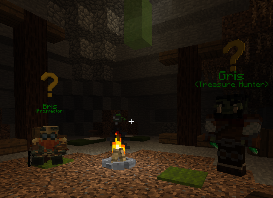 CustomNPCs made for the storyline available on the Official FilthScape server.