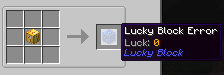 Error Lucky Blockl