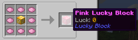 Pink Lucky Block