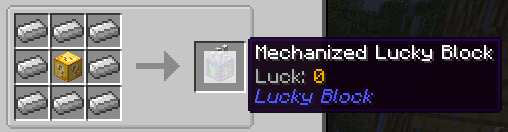 Mechanized Lucky Block