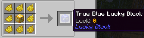 True Blue Lucky Block