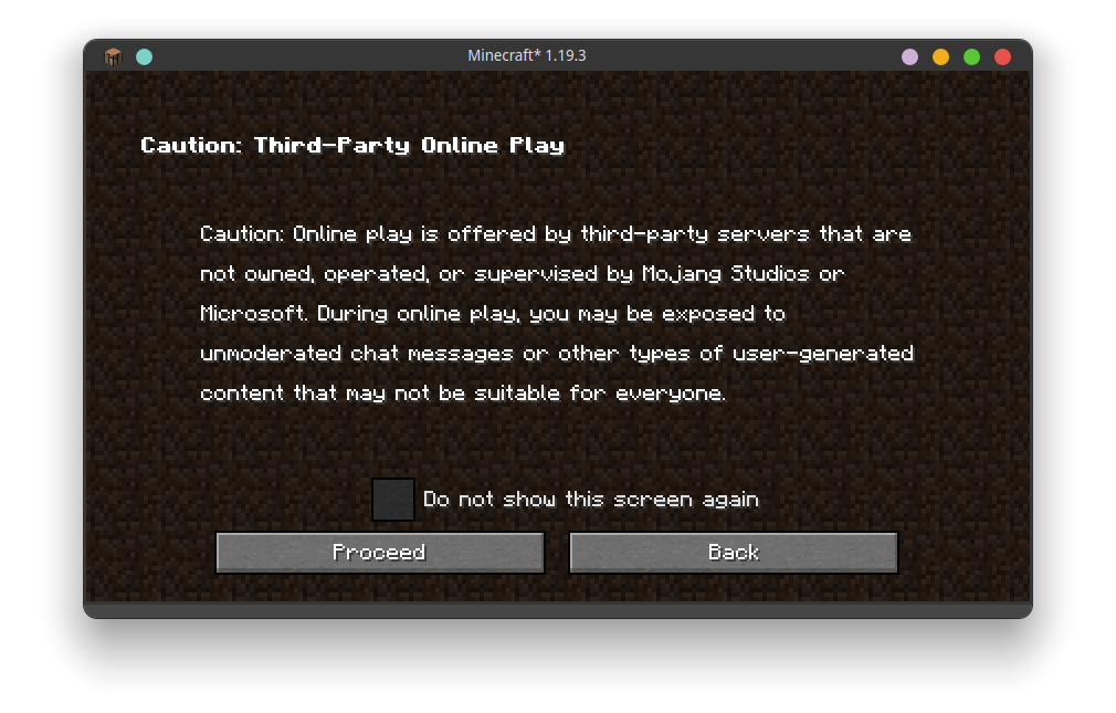 It can be annoying, so this mod removes it.