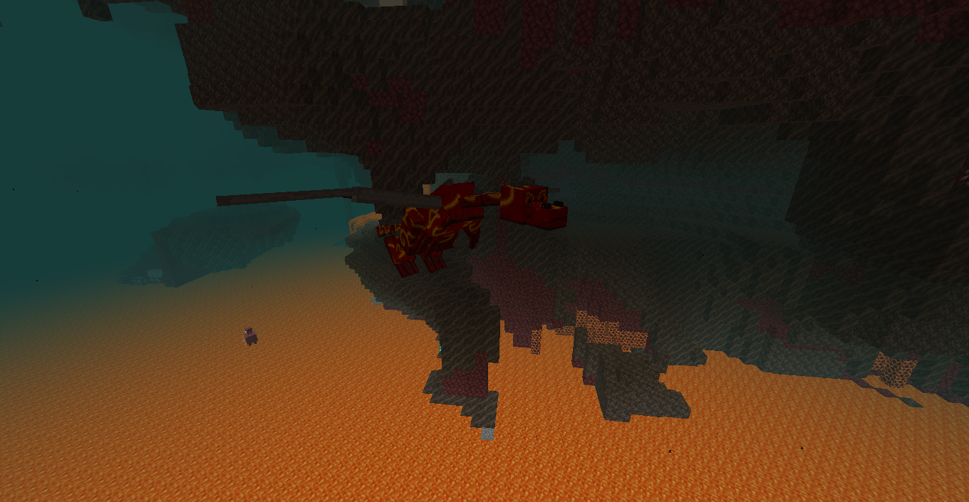 Nether Dragon Boss !