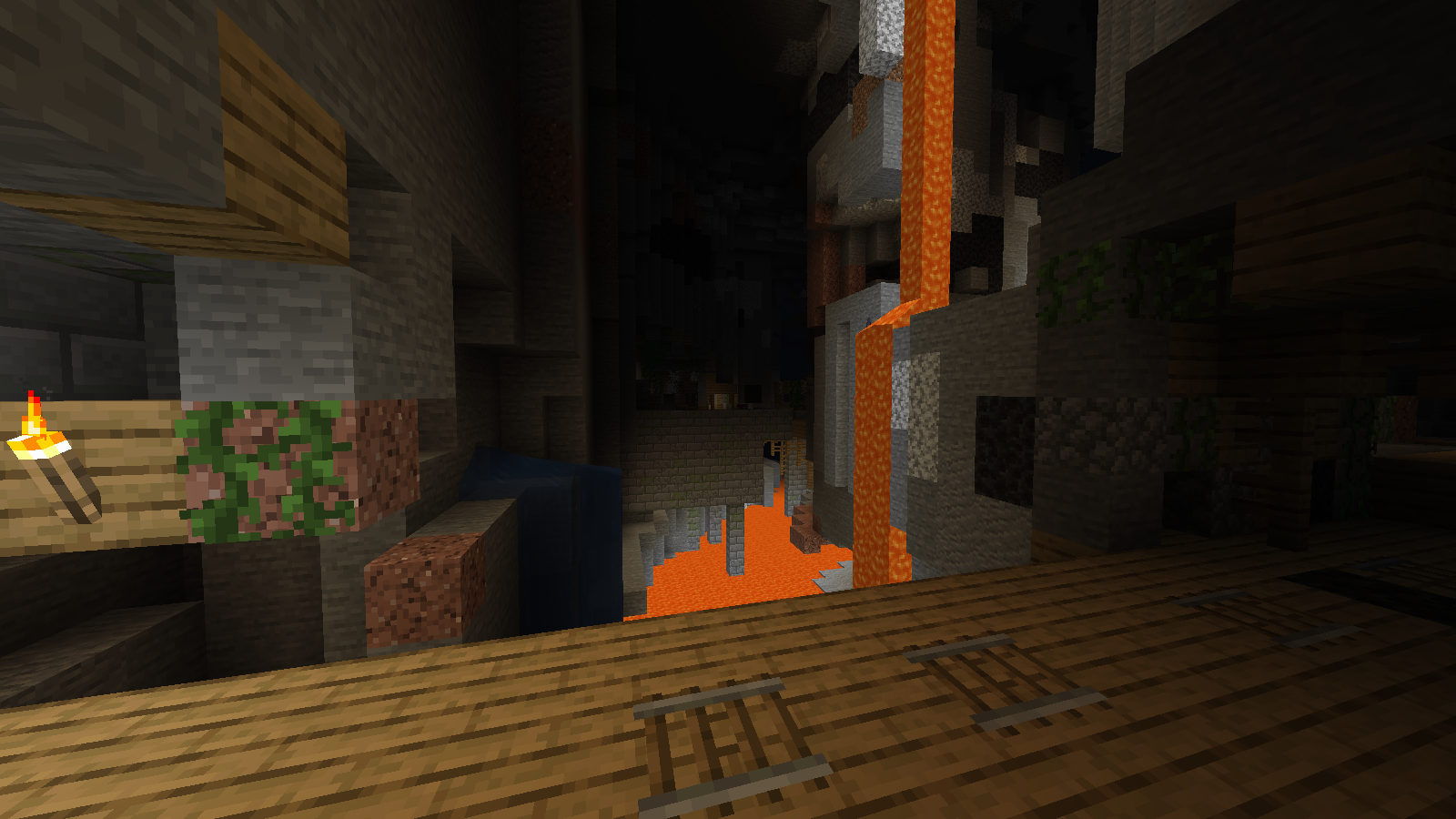 From Yung's better mineshafts and better caves mod