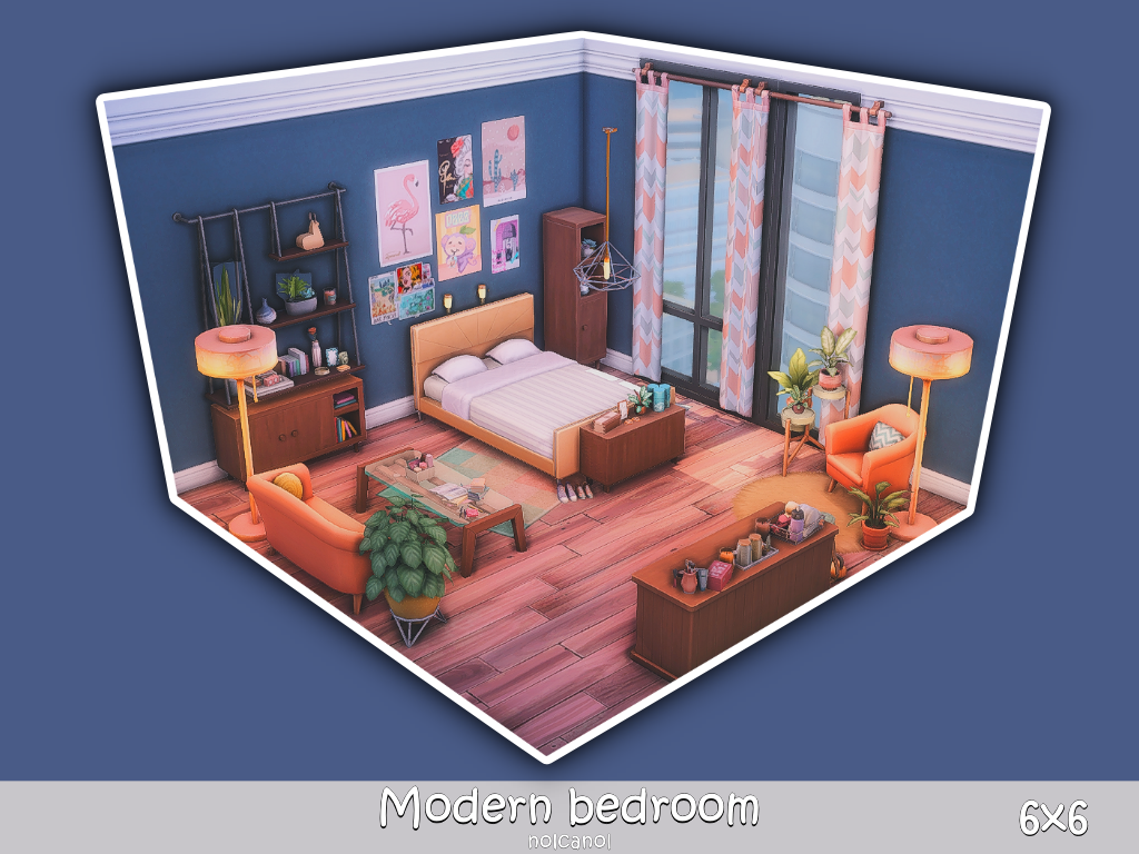 Modern Bedroom No Cc Screenshots The Sims 4 Rooms Lots Curseforge 8119