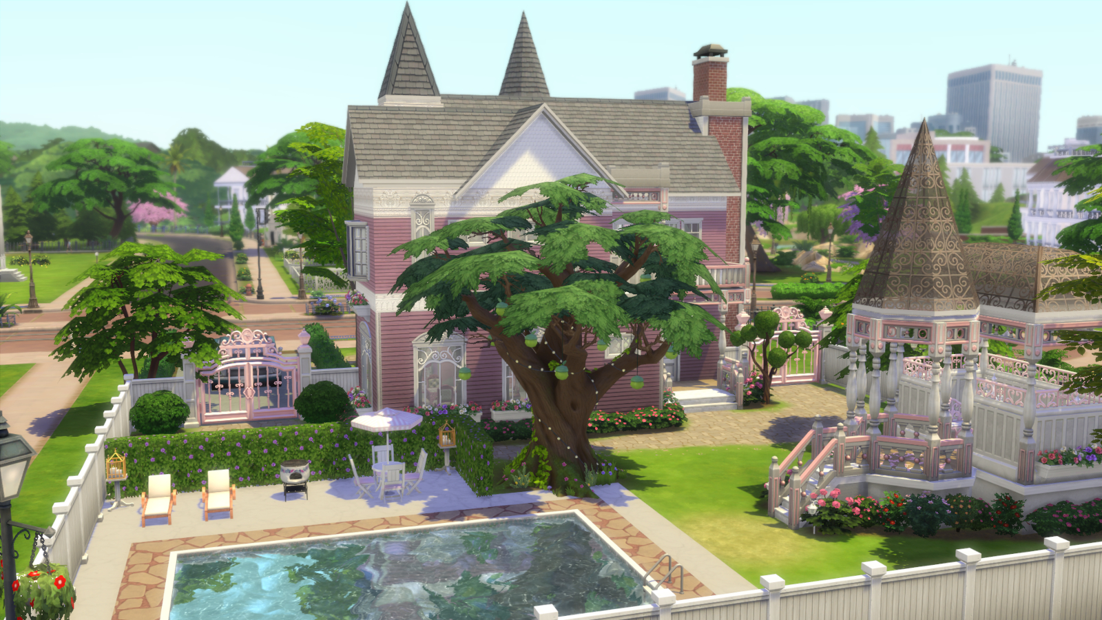 Romantic Rose Victorian DV - The Sims 4 Rooms / Lots - CurseForge