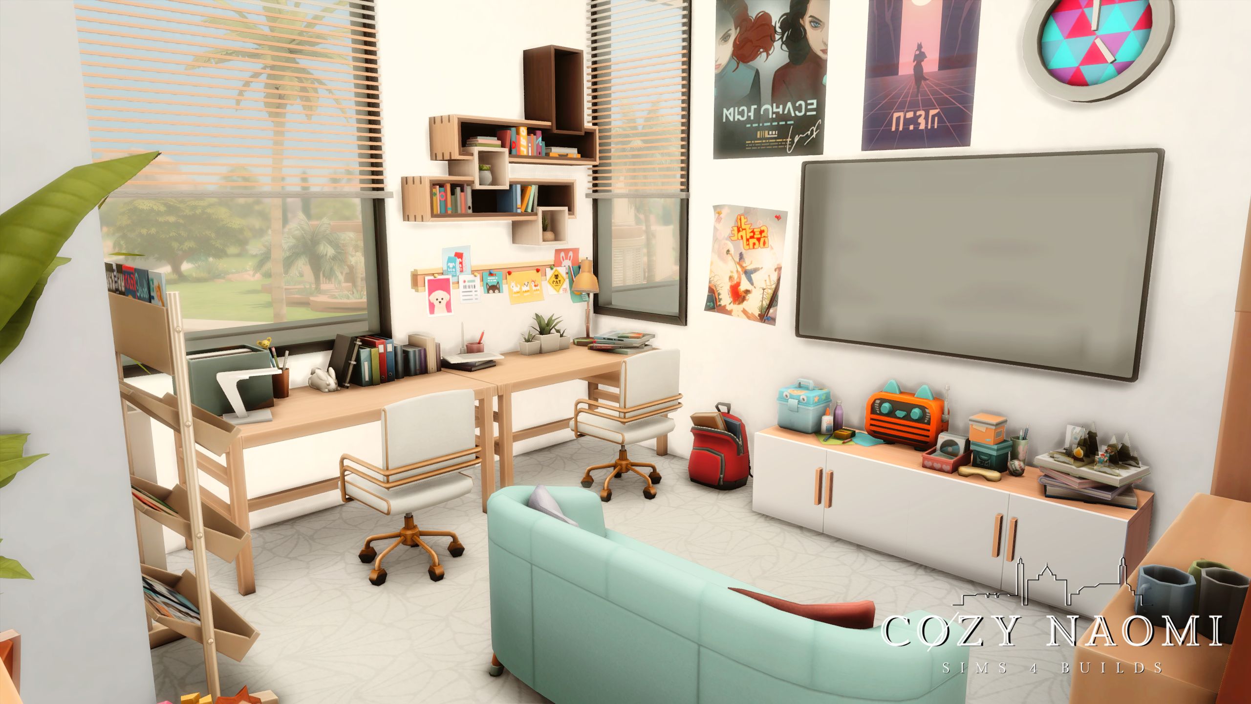 Modern Family Mansion 👨‍👩‍👧‍👧 5 Bedrooms NoCC The Sims 4 Rooms / Lots