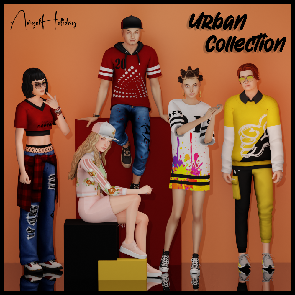 Urban Collection - The Sims 4 Create a Sim - CurseForge
