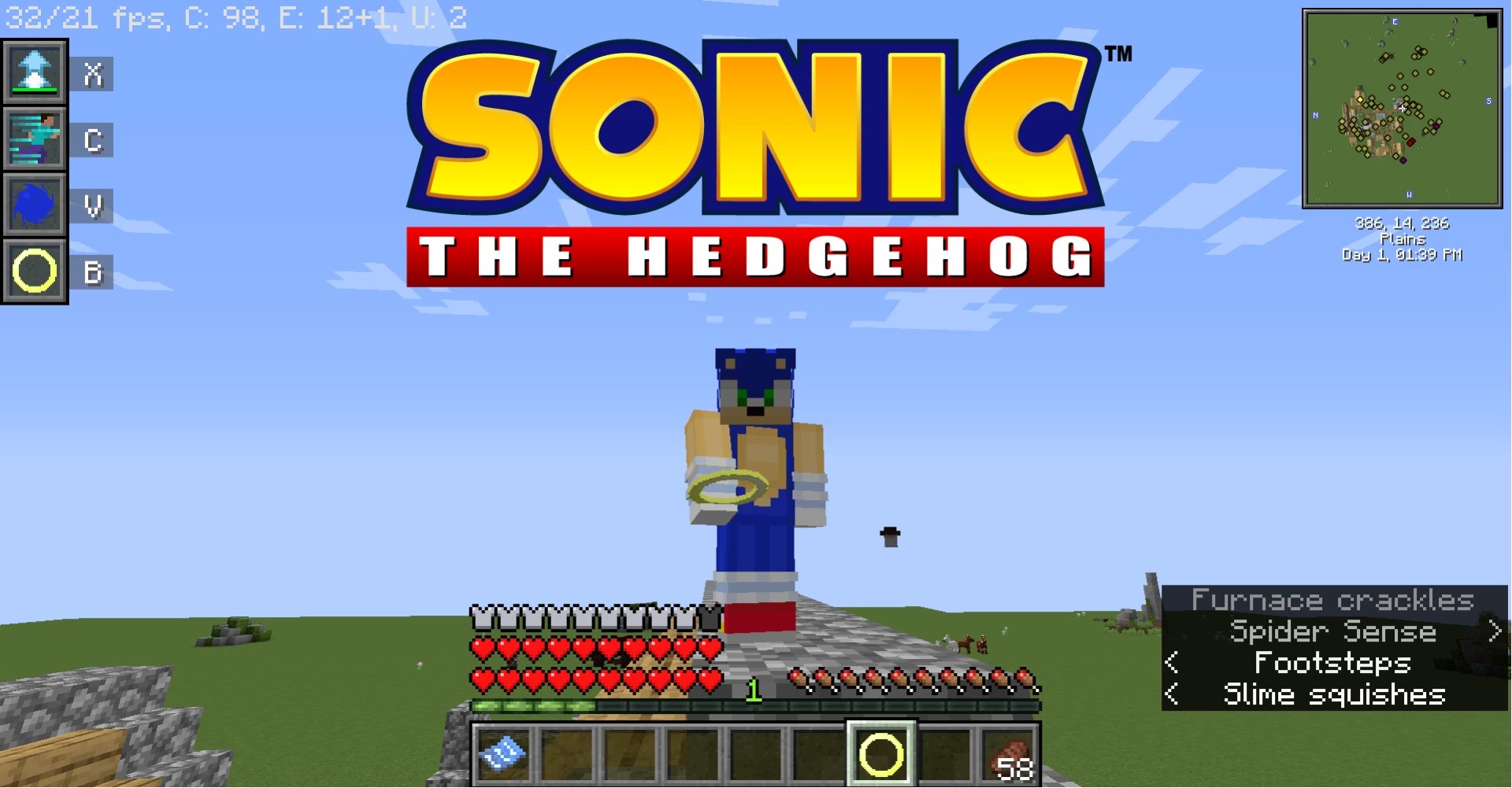 Sonic The Hedgehog Lucraftcore Addon - Minecraft Customization - CurseForge