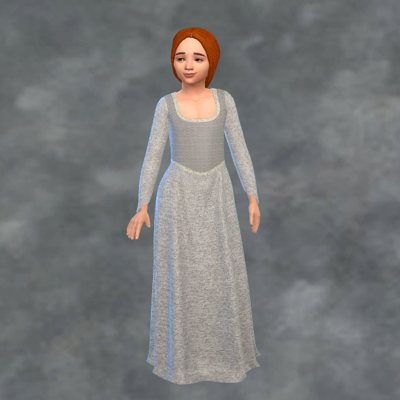 Helena Historical Dress - The Sims 4 Create a Sim - CurseForge