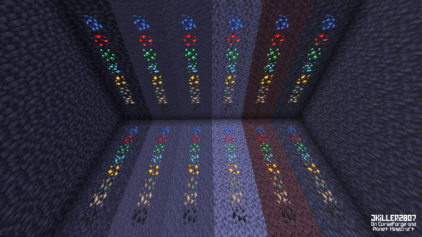 Visible M-Ore Variants Minecraft Texture Pack