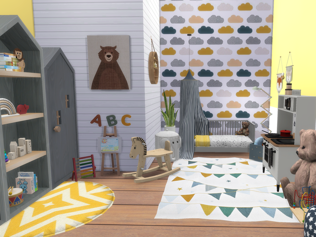 Sunny Tot Room - The Sims 4 Rooms / Lots - CurseForge