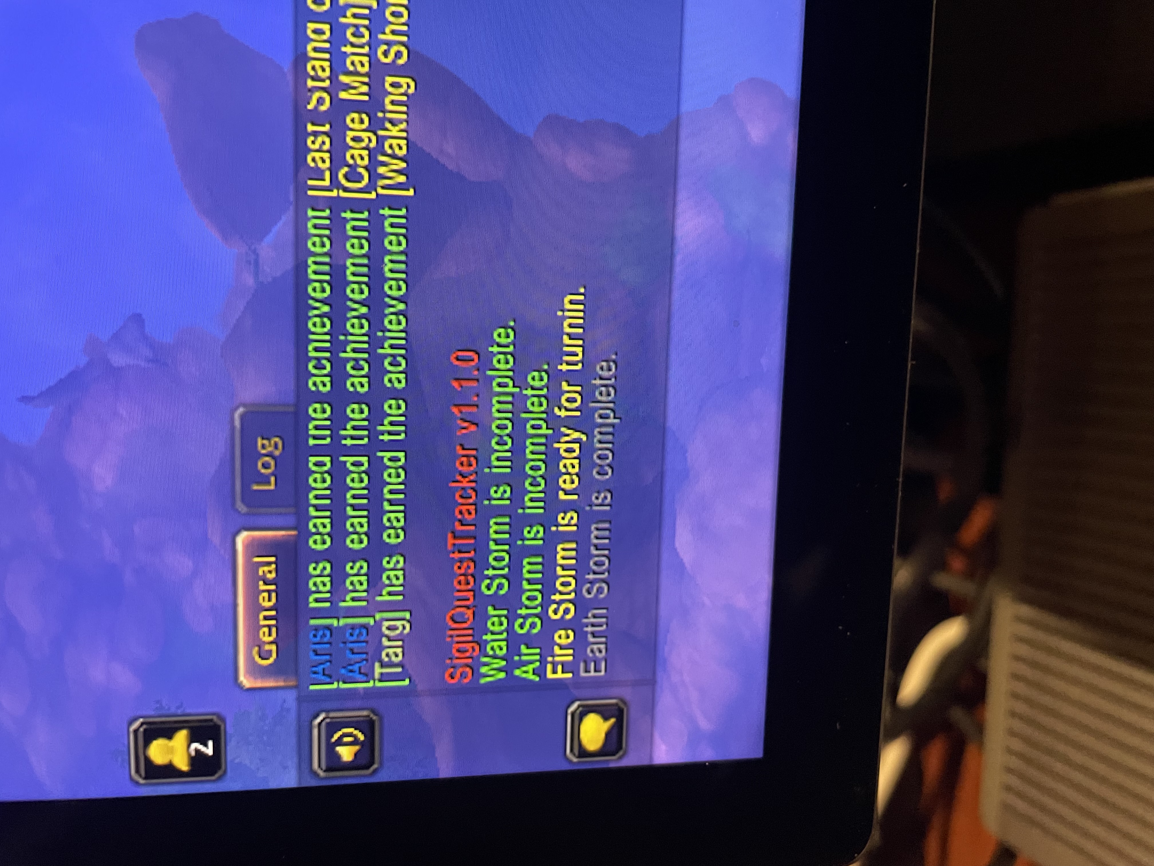 An example of what you would get if you type "/storm".