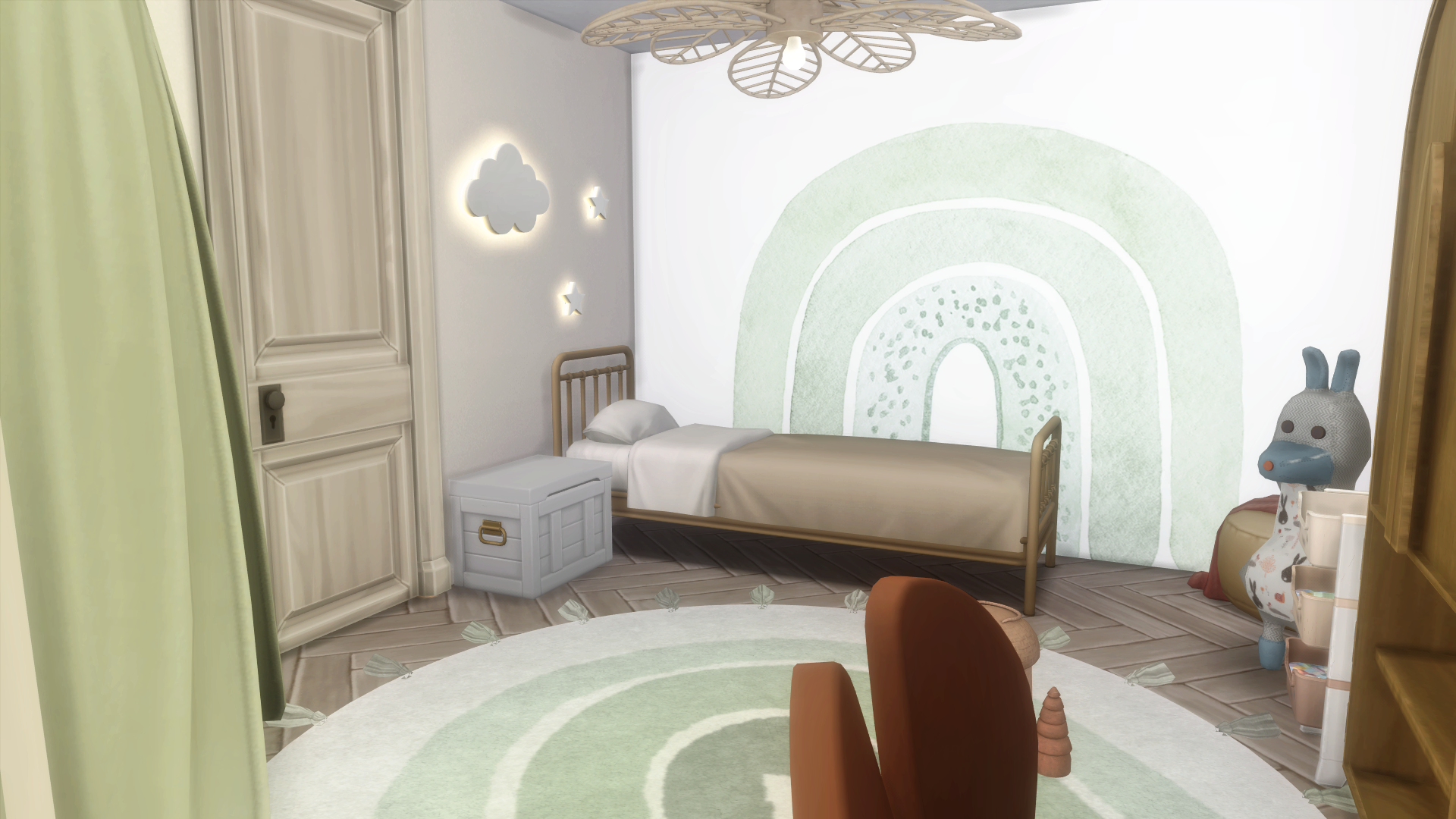 Boho Baby Bedroom CC Pack - The Sims 4 Build / Buy - CurseForge