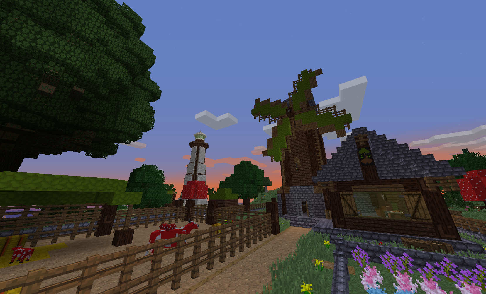 Part of the adventure area on the Official FilthScape server.
