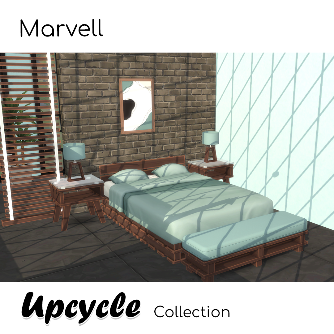 Upcycle Collection by Marvell The Sims 4 Build / Buy