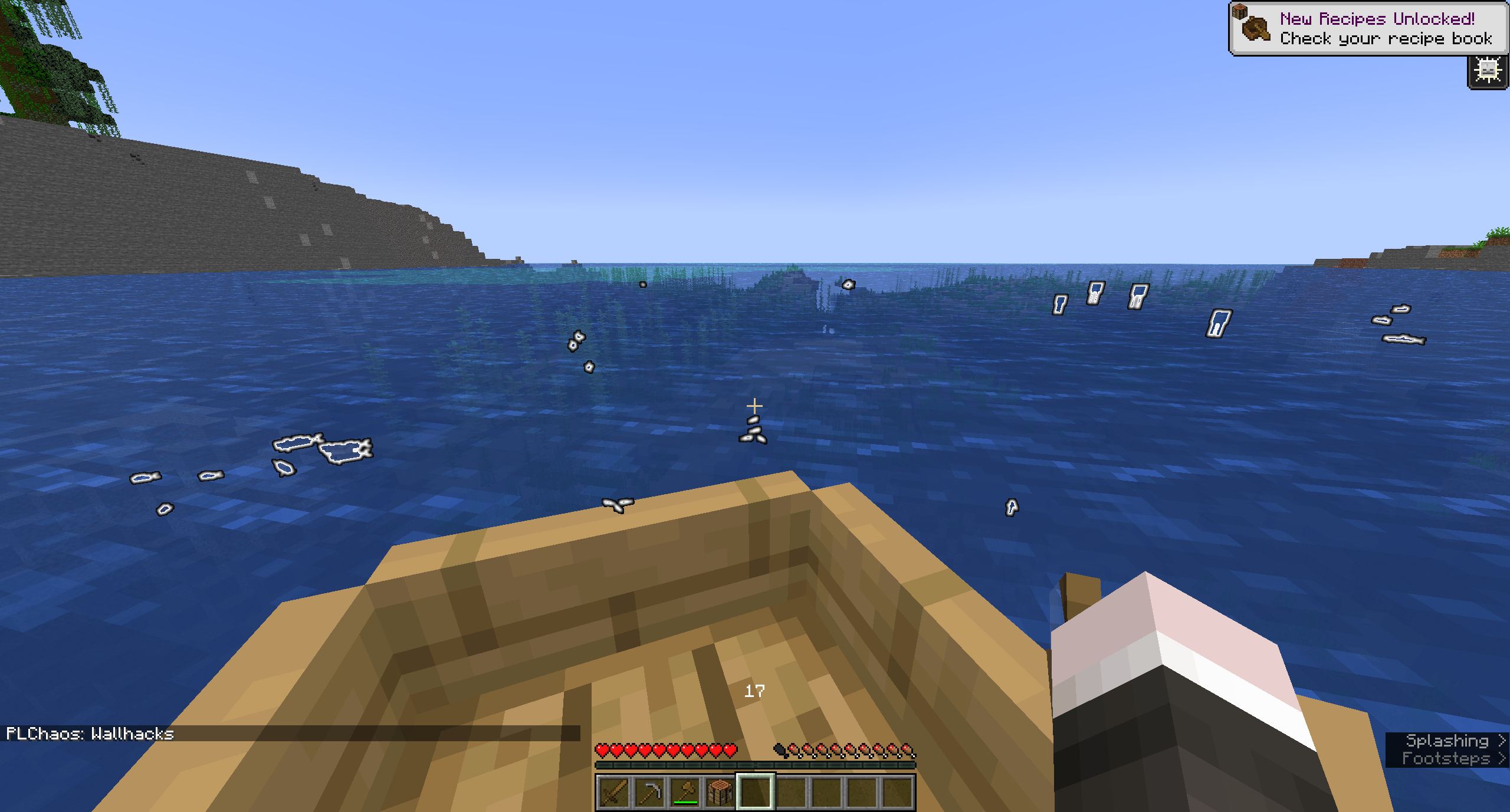 This effect gives all nearby entities the Glowing effect for a couple of seconds.
