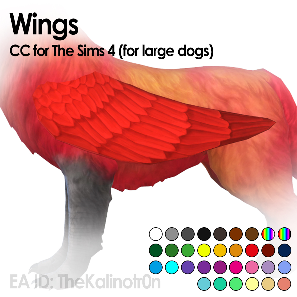 Wings The Sims 4 Pets Curseforge