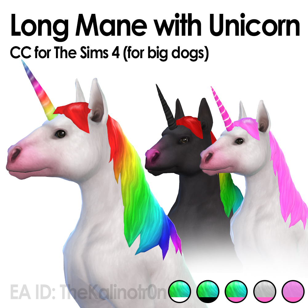 Unicorn Long Mane