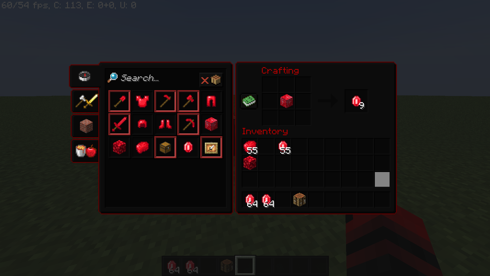 Block of Ruby Uncraft