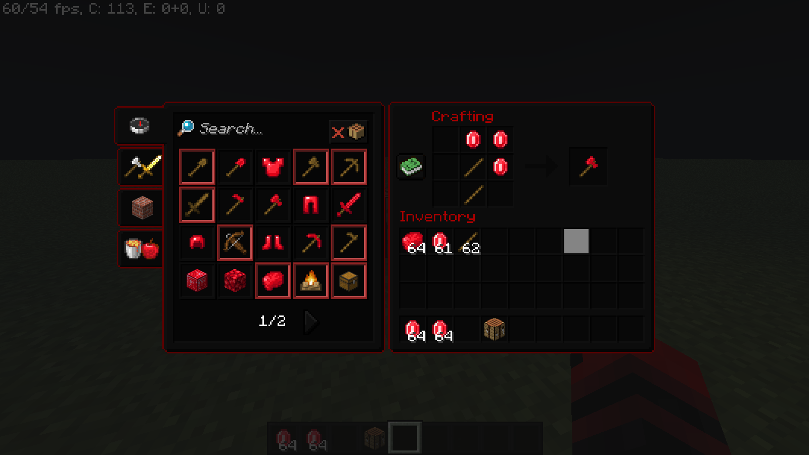 Ruby Axe Craft