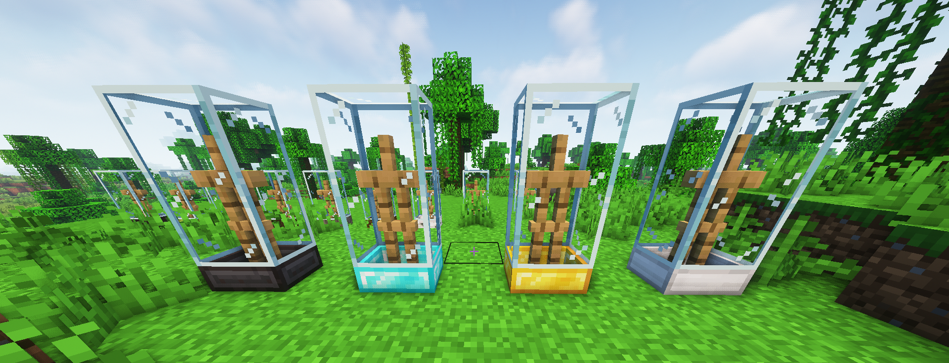 Mineral blocks set