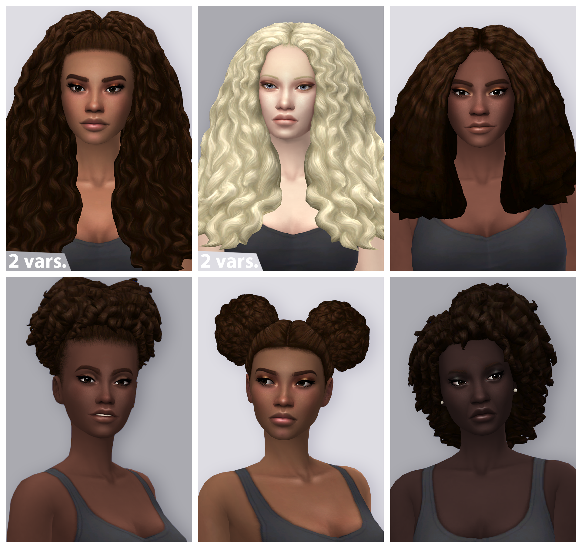 Naturally Mine - Adult Hair - The Sims 4 Create a Sim - CurseForge
