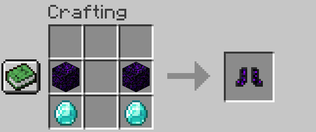 Crying Obsidian Boots Recipe