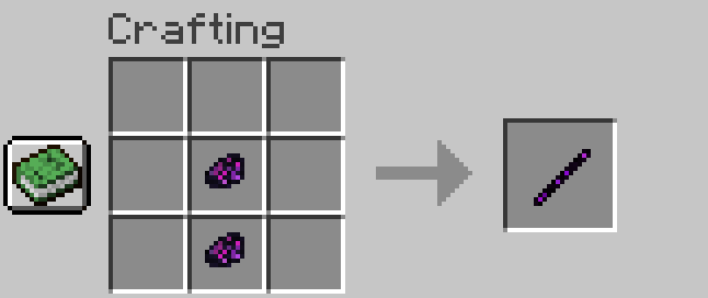 Crying Obsidian Stick Recipe