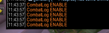 Easy Combatlog Enable with Shift + LeftClick