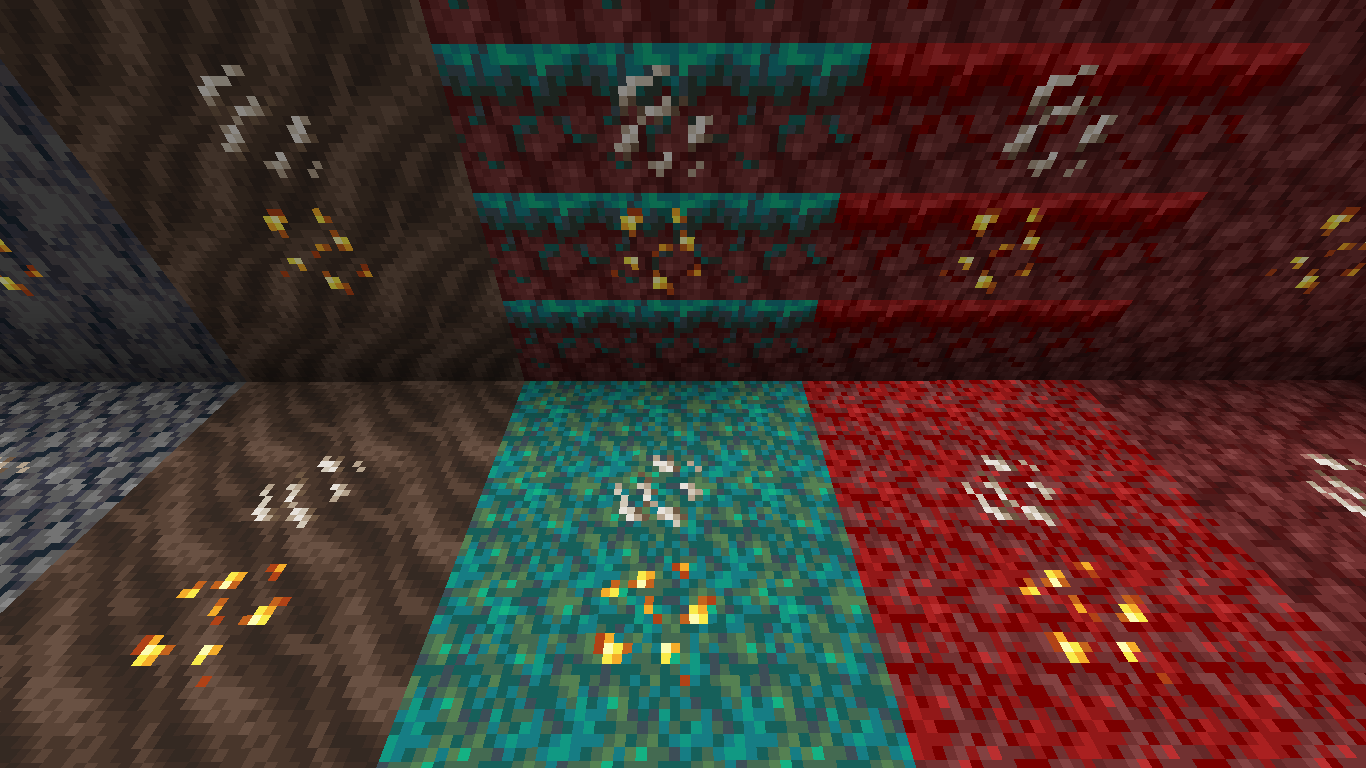 Warped Nylium Ores