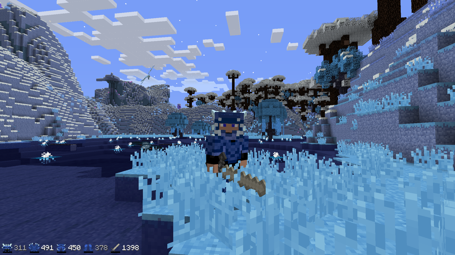 Blue skies the places where ice and fire dragon have a different dimension