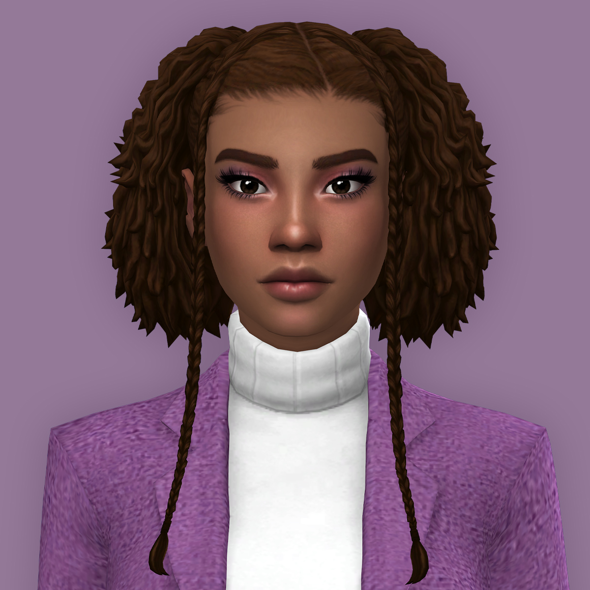 QICC - Genevieve Hair - The Sims 4 Create a Sim - CurseForge