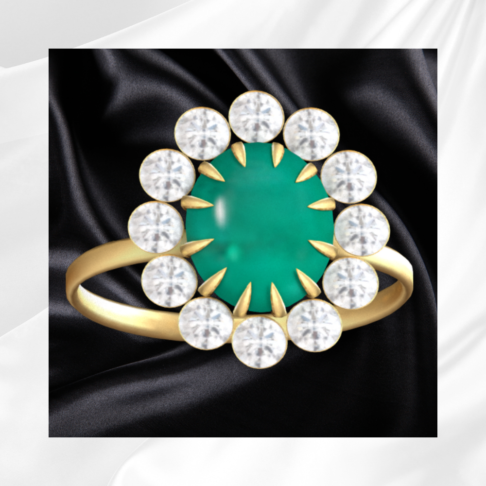Green Stone Engagement Ring - The Sims 4 Create a Sim - CurseForge