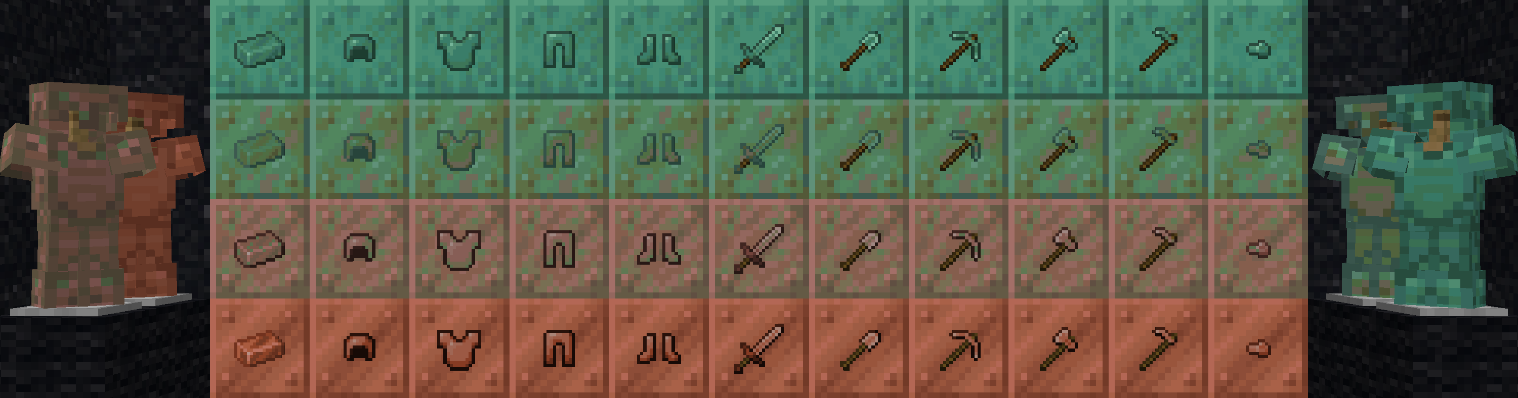 All items available in this mod.