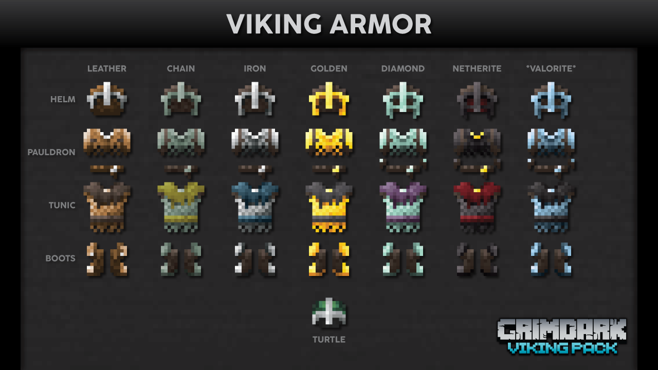Kal&#039;s Grimdark Viking Pack [Bedrock] Minecraft Texture Pack