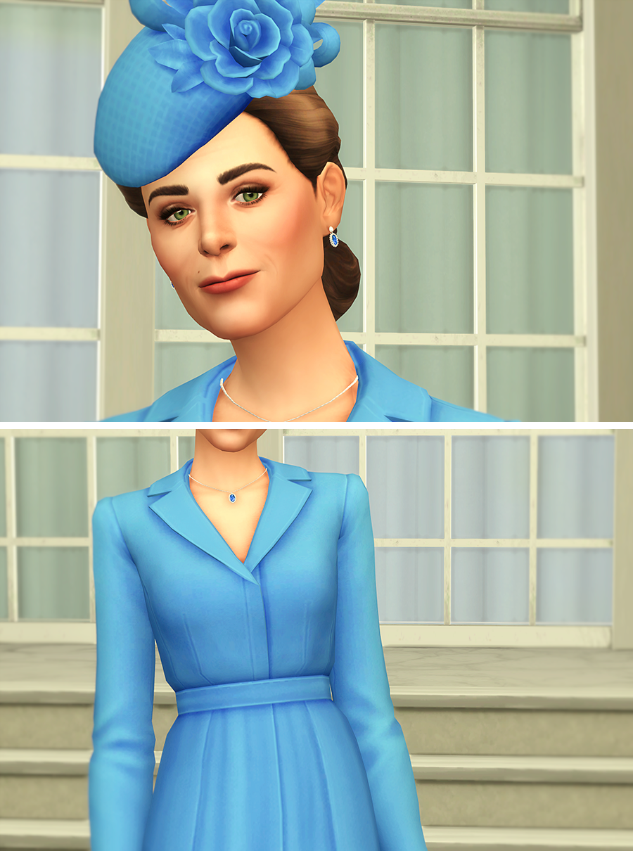 K2 DUCHESS 143 ×SIMS LINK REBORN M Duchess of Dress & Hat XXII - The Sims 4 Create a Sim - CurseForge