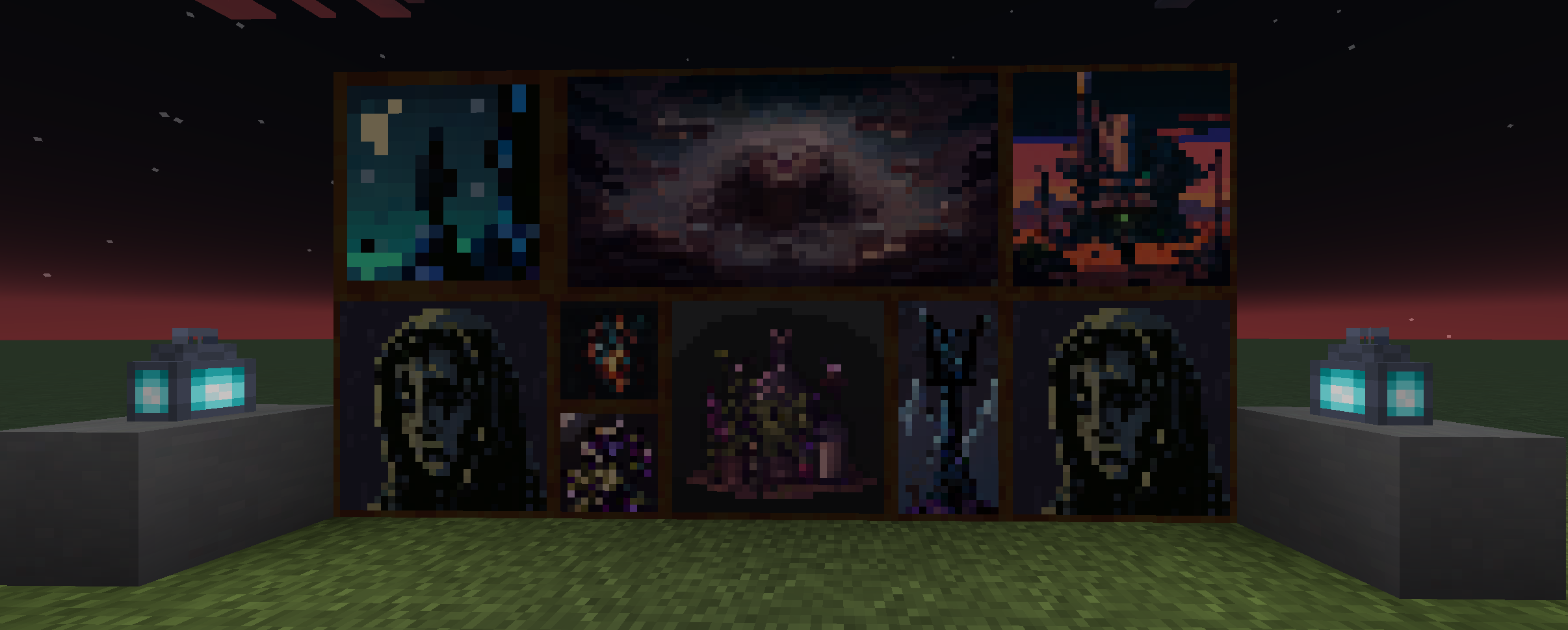 Preview of the paintings that are included in LICHPUNK's Paintings.