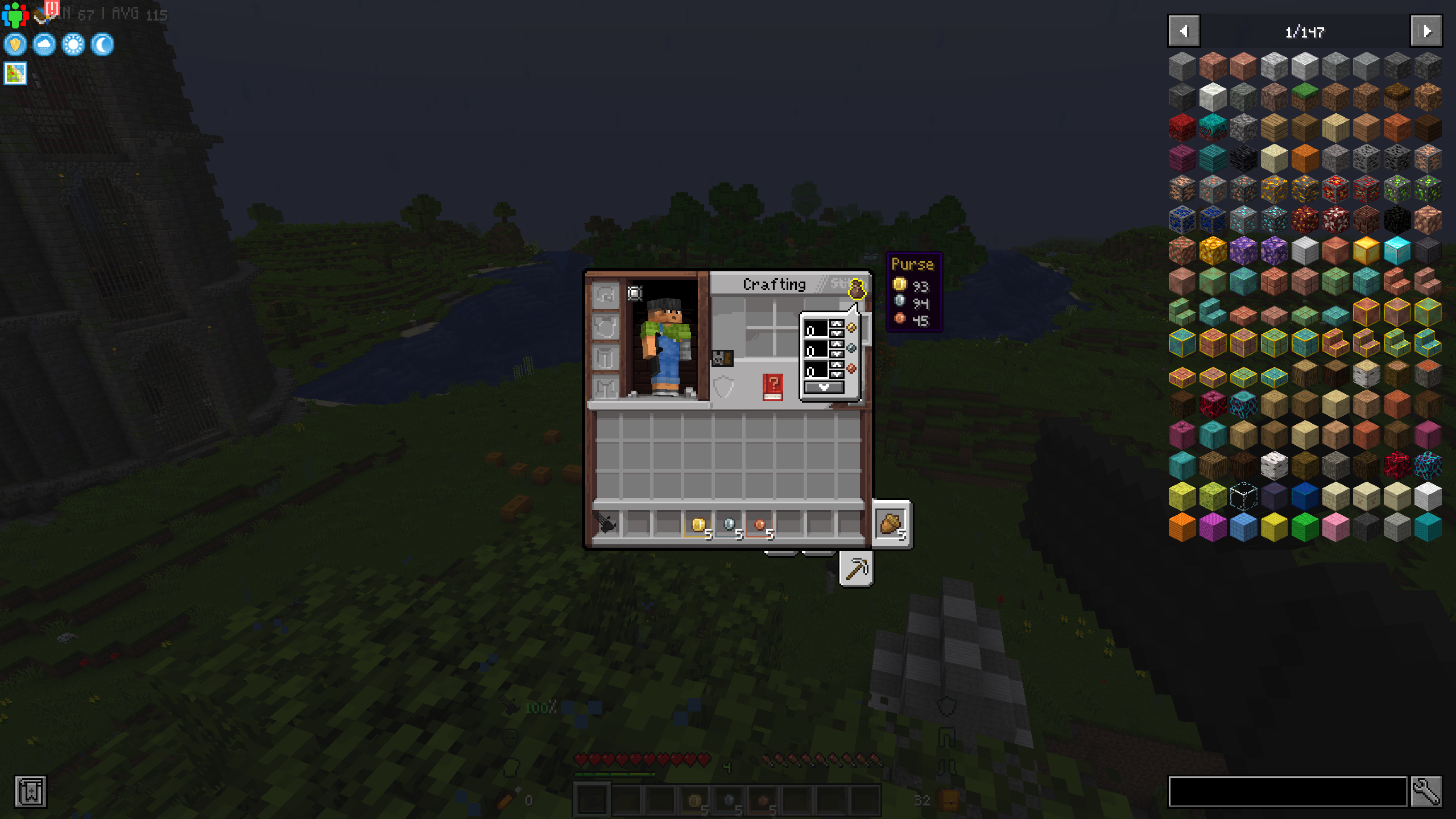 Money has been added to the game that you will be able to acquire by completing quests and killing Pillagers.