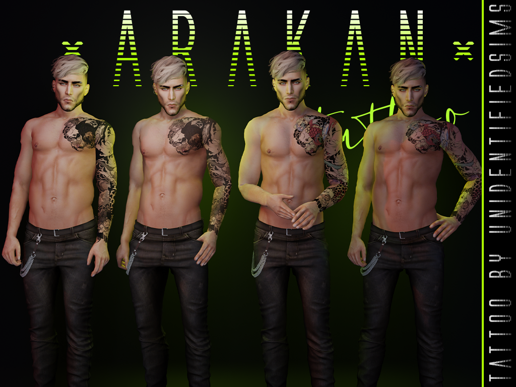 Arakan Tattoo The Sims 4 Create a Sim CurseForge