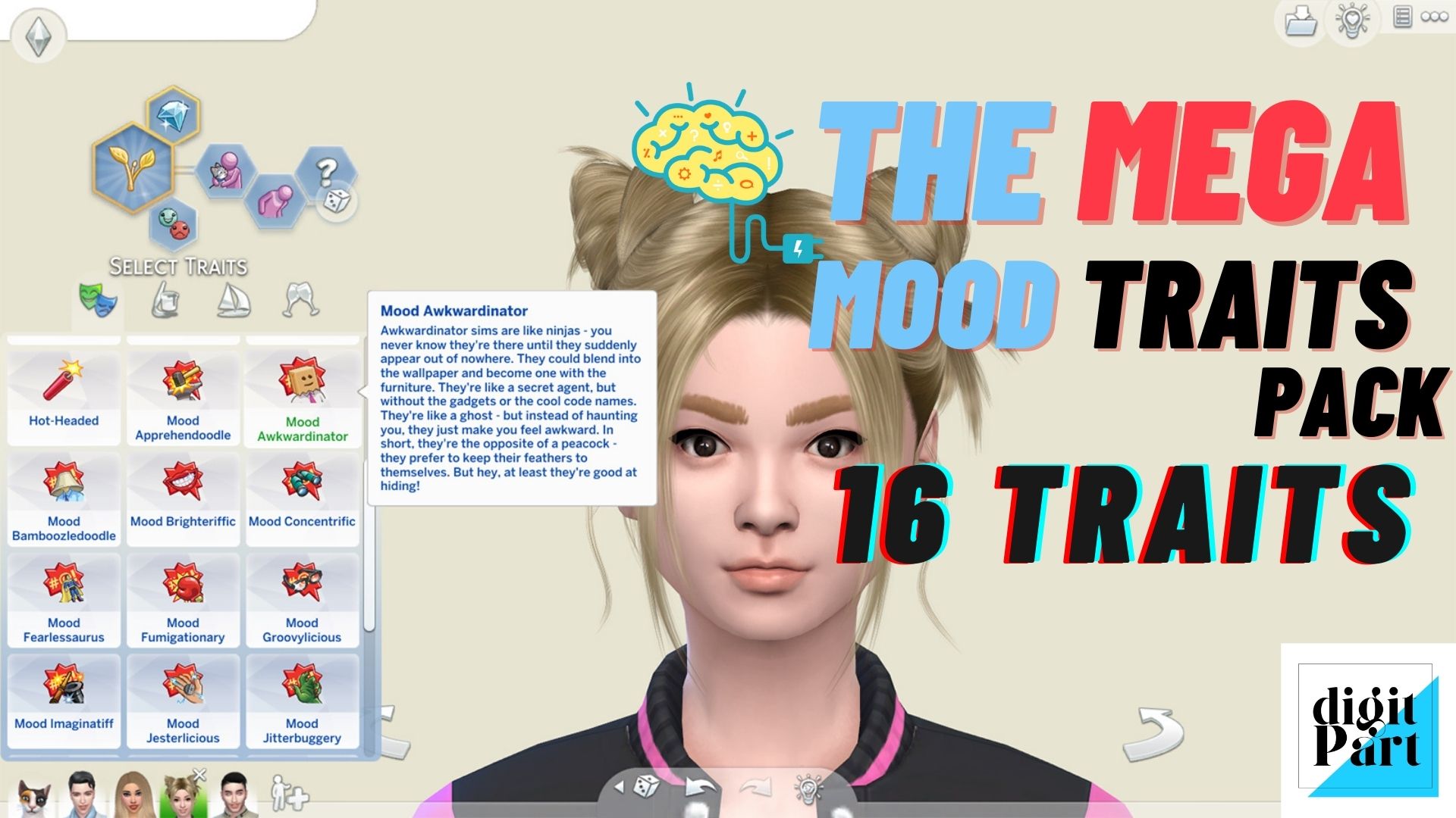 The Mega Mood Trait Pack - The Sims 4 Mods - CurseForge