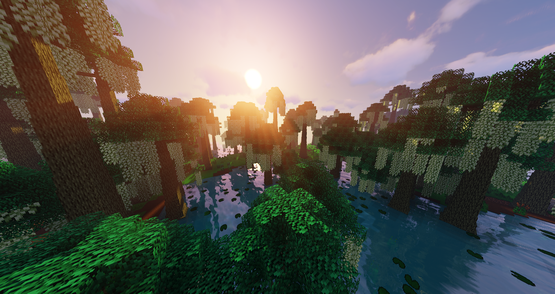 Thumbnail Over +100 new bioms including the nether and end!