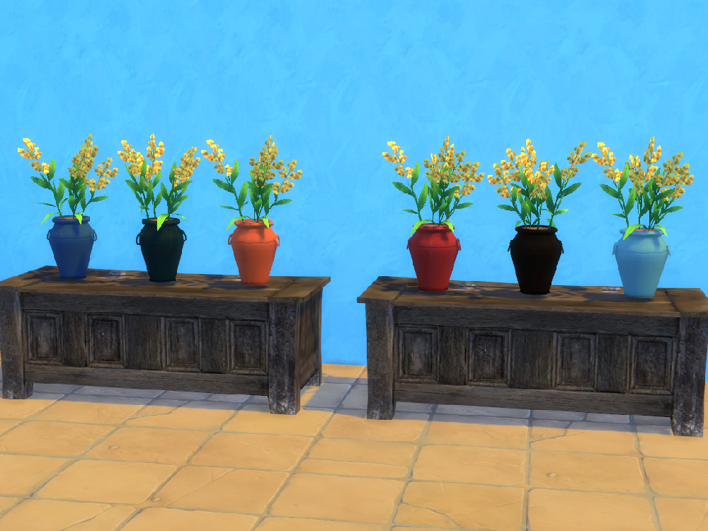 Hymenaios Flower pot Screenshots The Sims 4 Build / Buy