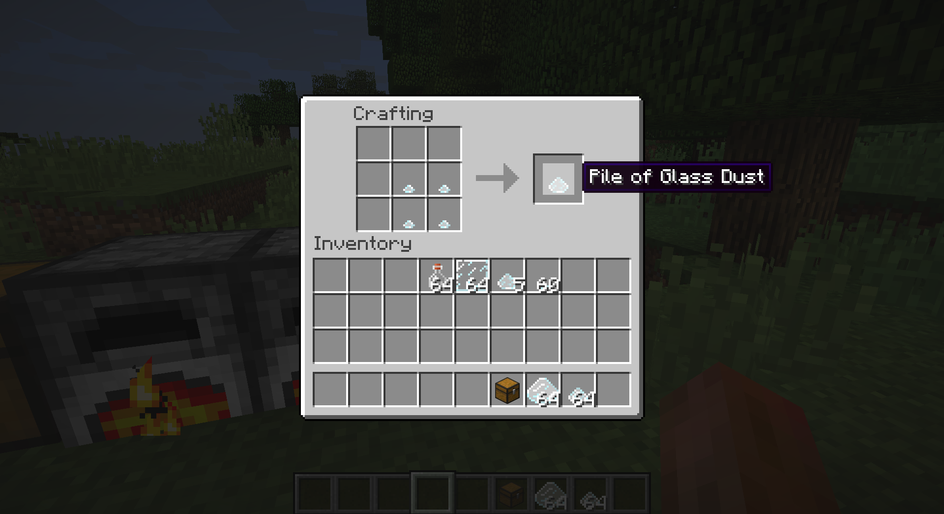 okay so your panes are not looking pretty dusty...maybe combine four into a pile?