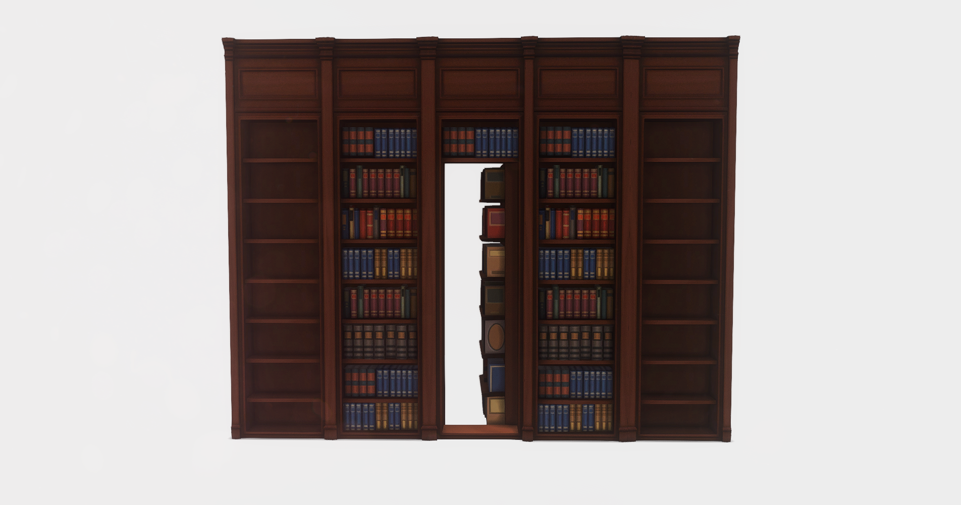 Bookshelves of Amontillado The Sims 4 Build / Buy