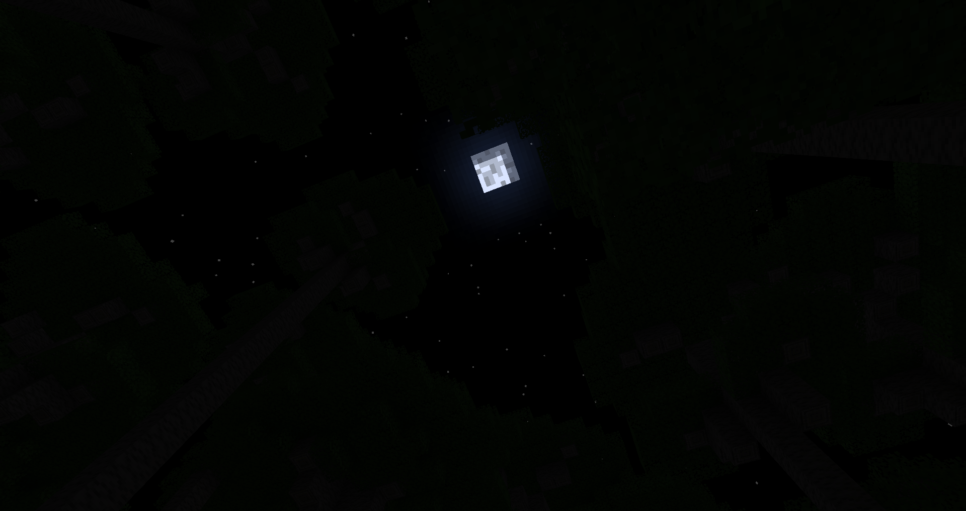 You can't actually see crap