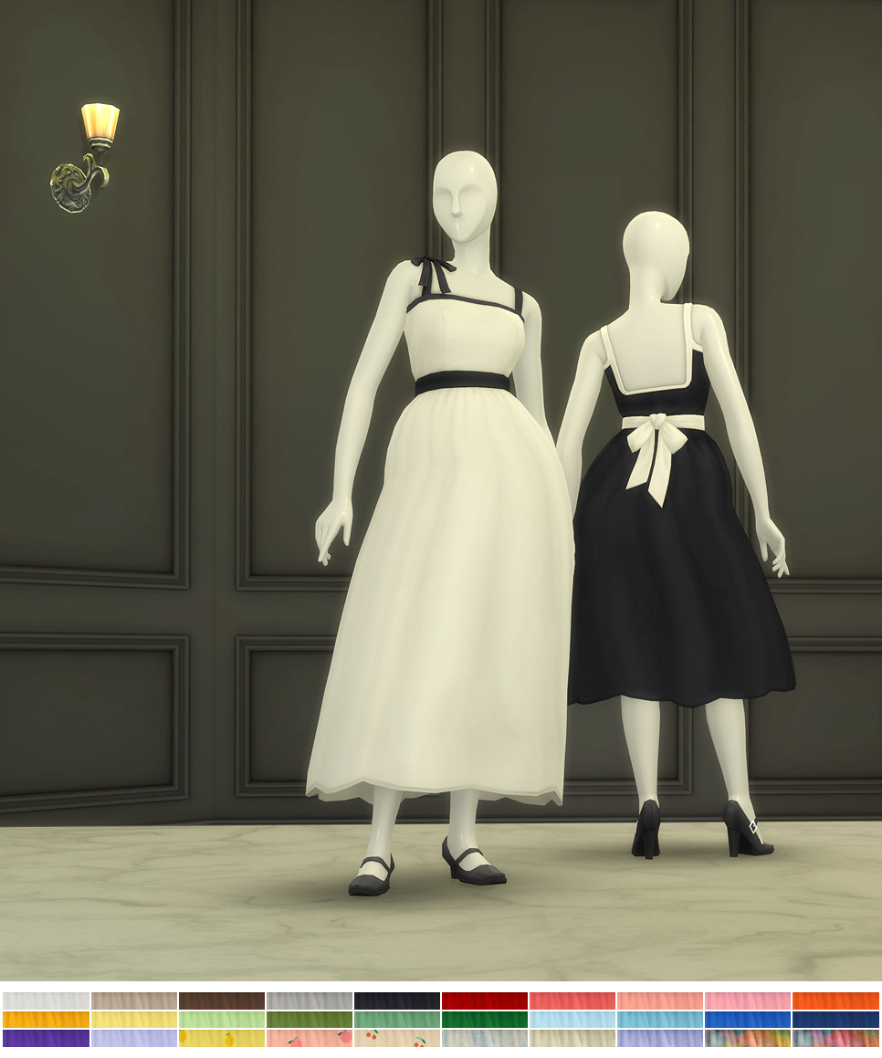 AZALEA DRESS - The Sims 4 Create a Sim - CurseForge