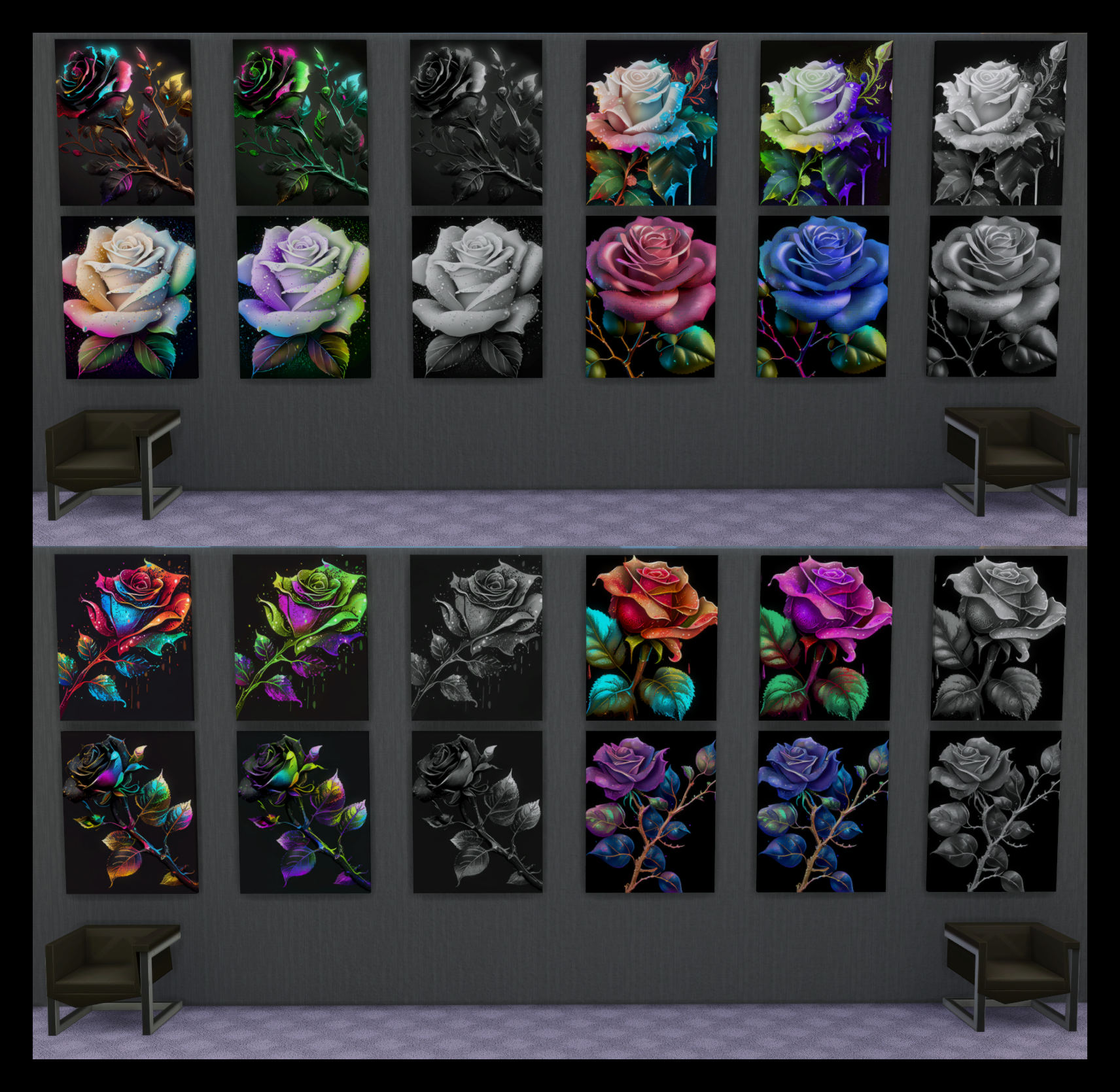 Colours available