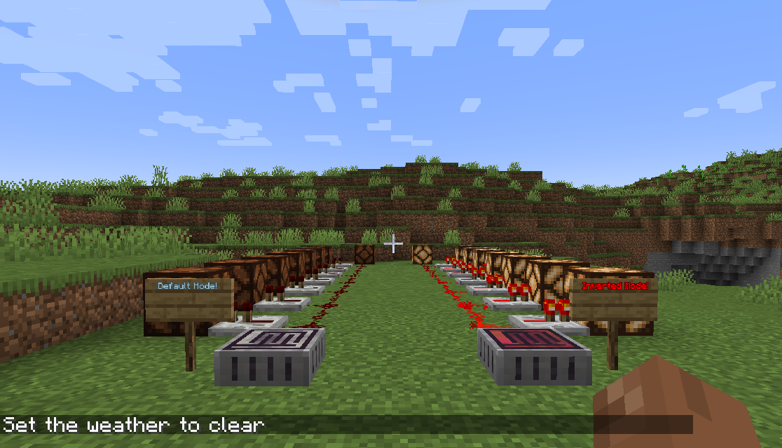 Sensors at clear weather